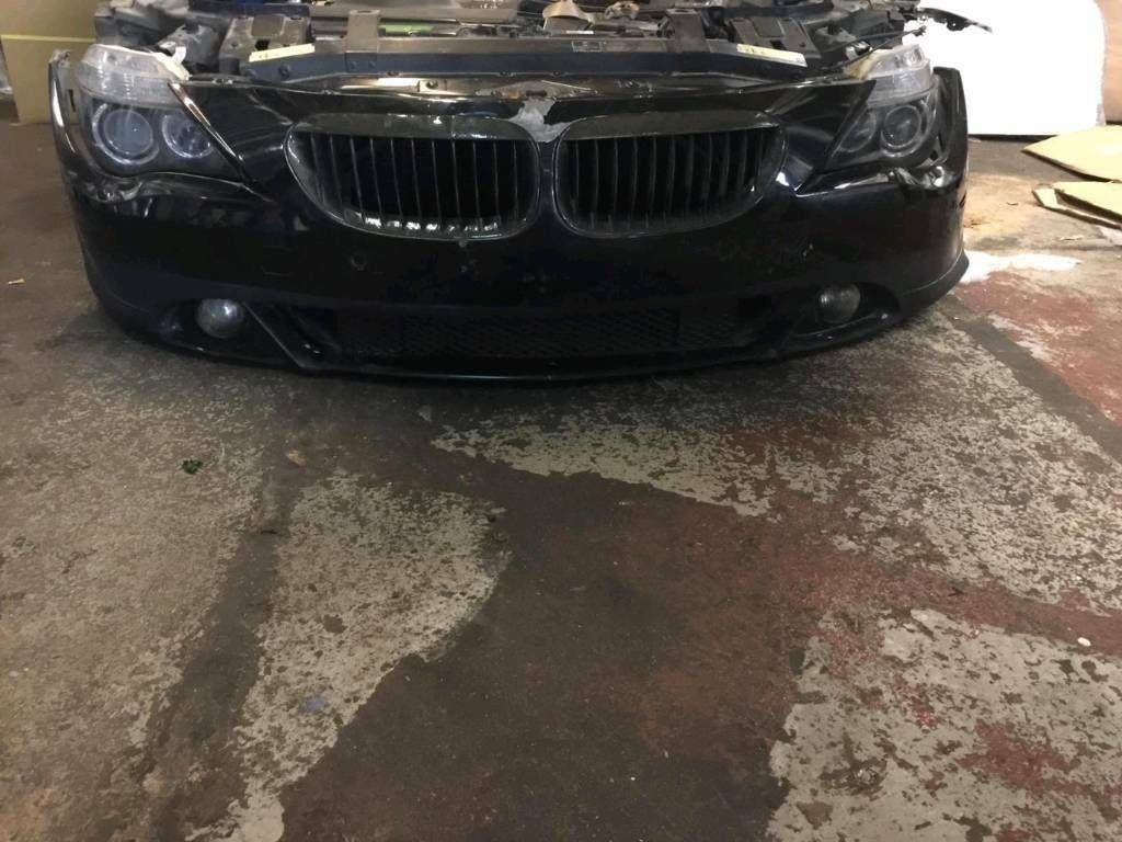 BMW Original E63 E64 Front Scheinwerfer Stoßstange Kühler Schürze