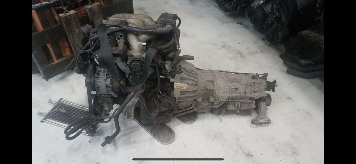 BMW E36 E30 E34 Z3 Komplett Motor und Automatikgetriebe M43 B18.