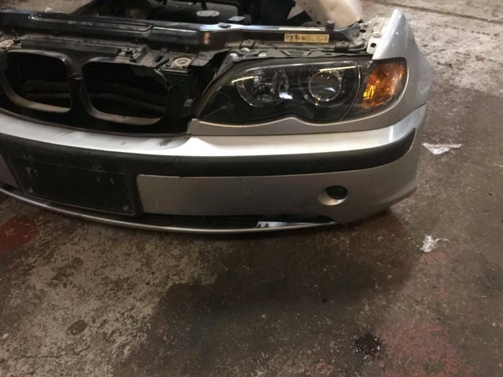 a BMW original E46 sedan headlight bumper cooler