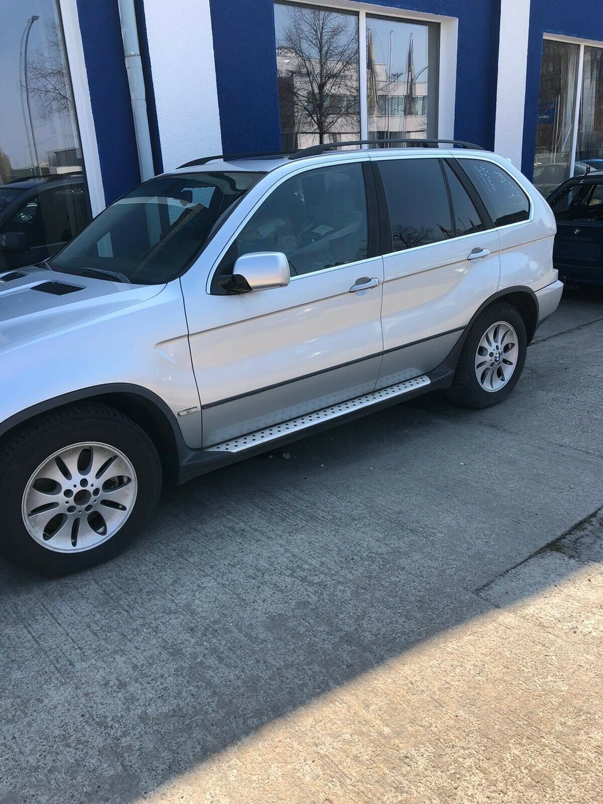 BMW X5 E53 VFL Silber Teilespender Schlachtfest