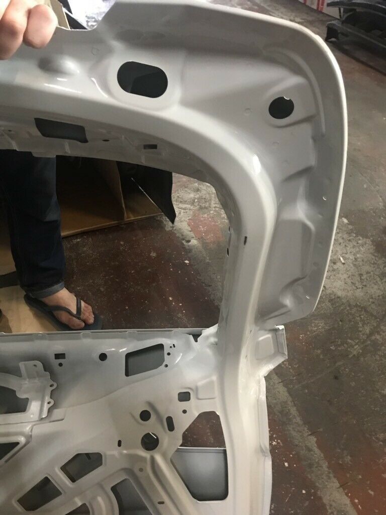 BMW original X1, F48 rear hatch new in Alpina white color