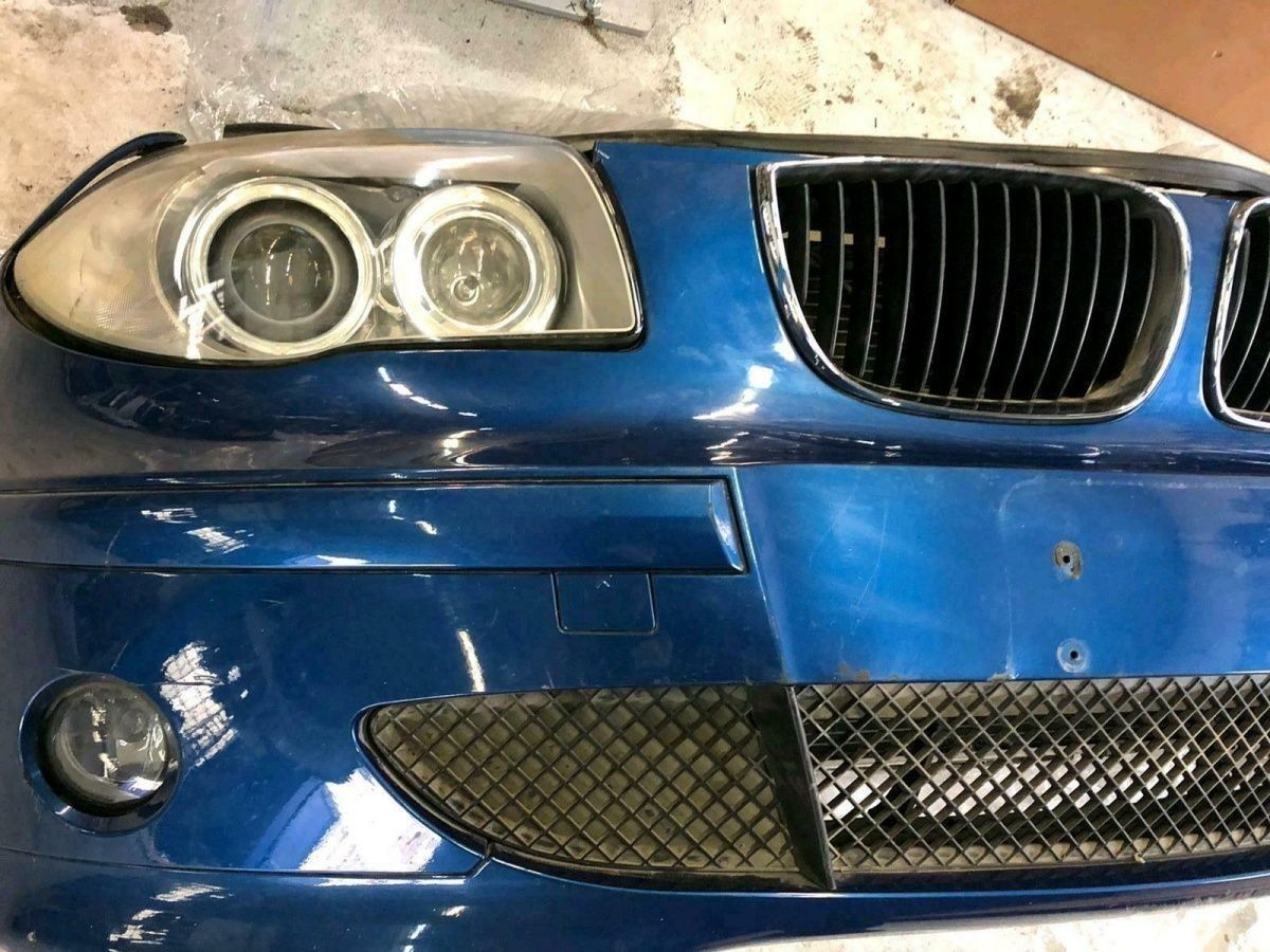 BMW Original E87 E88 VFL Xenon Headlight Bumper Radiator