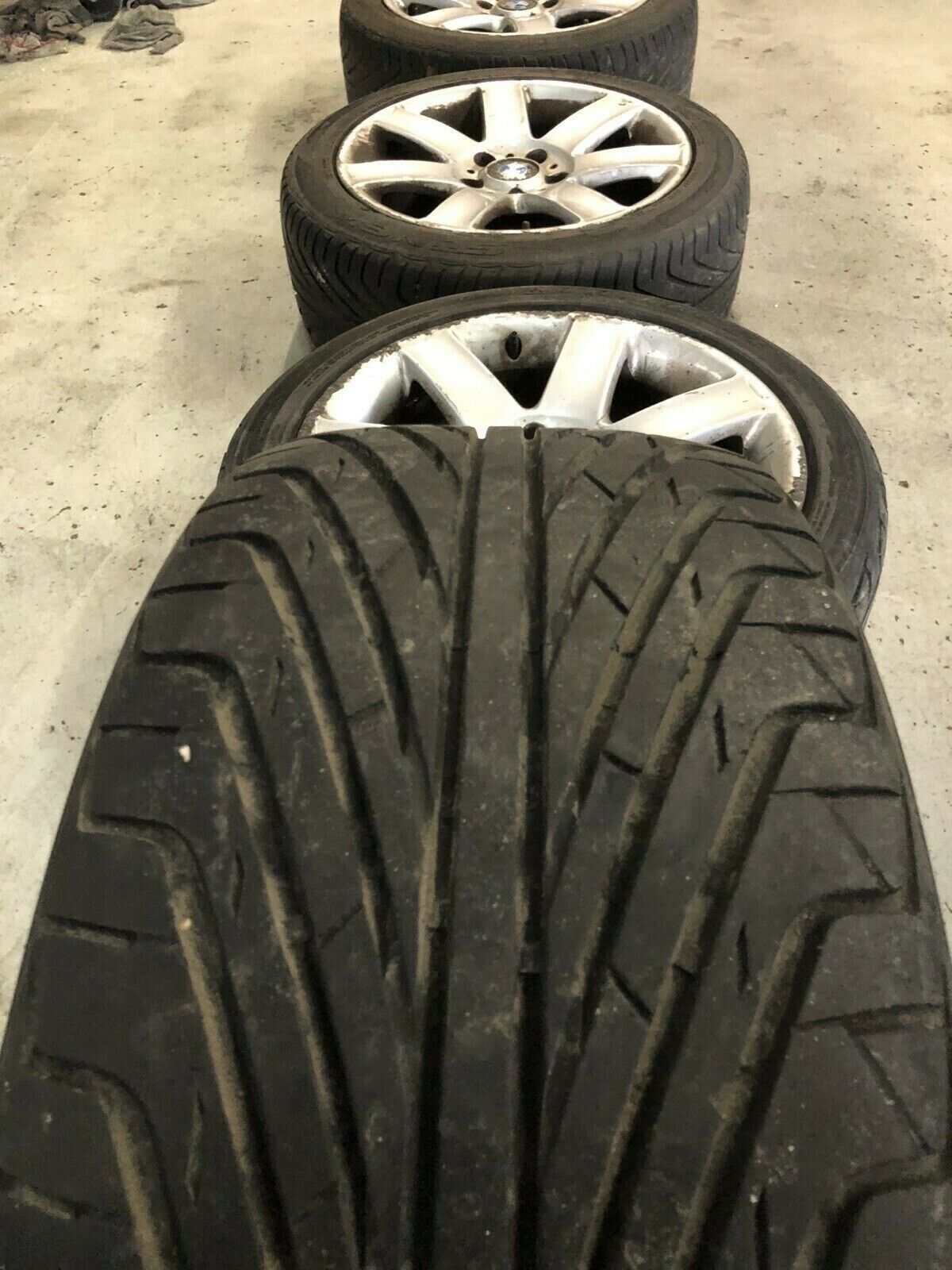 BMW summer tires and aluminum rims 225/45ZR17 94W