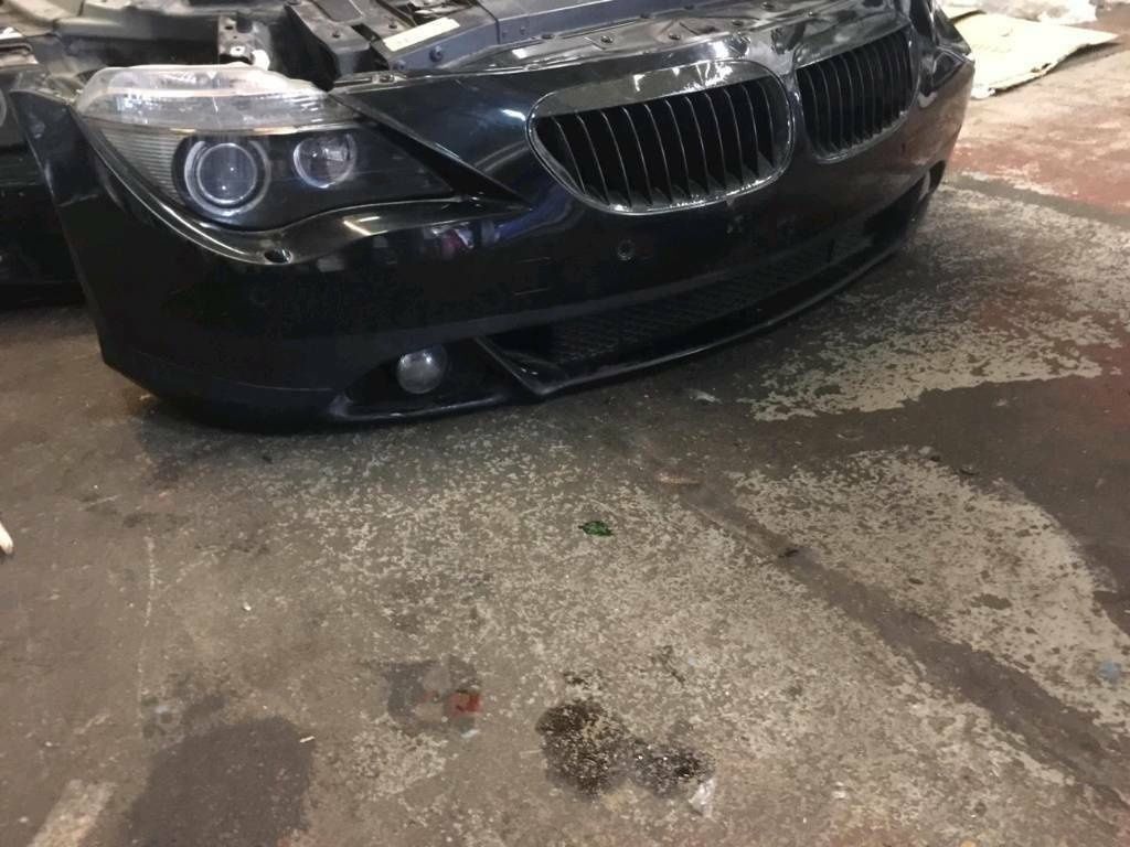 BMW Original E63 E64 Front Scheinwerfer Stoßstange Kühler Schürze