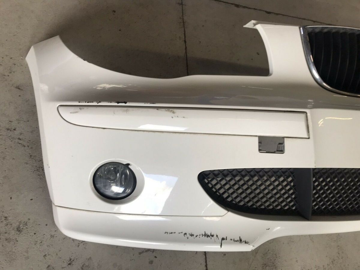 BMW original E87 VFL bumper trim white