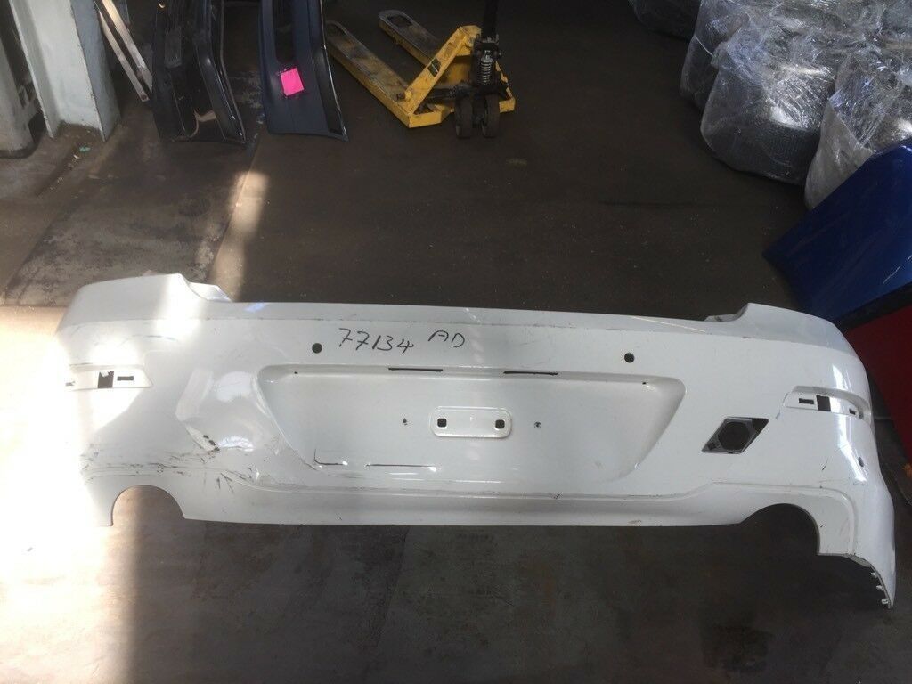 BMW original F12 F13 rear bumper in Alpinaweß 7261540