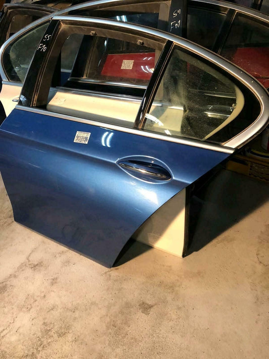 BMW original F10 rear left door in top condition, installed on site