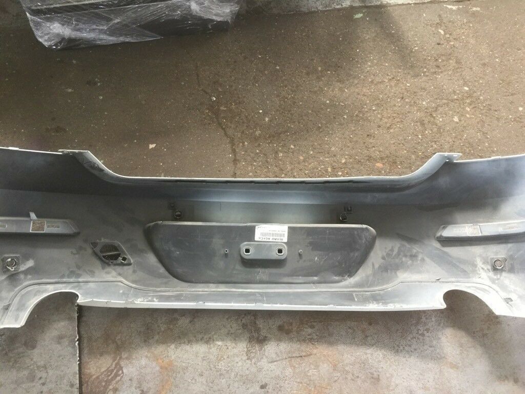 BMW original F12 F13 rear bumper in Alpinaweß 7261540