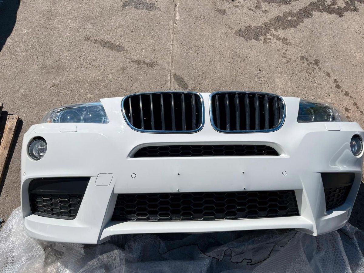 BMW original F25 X3 M package front bumper cornering light