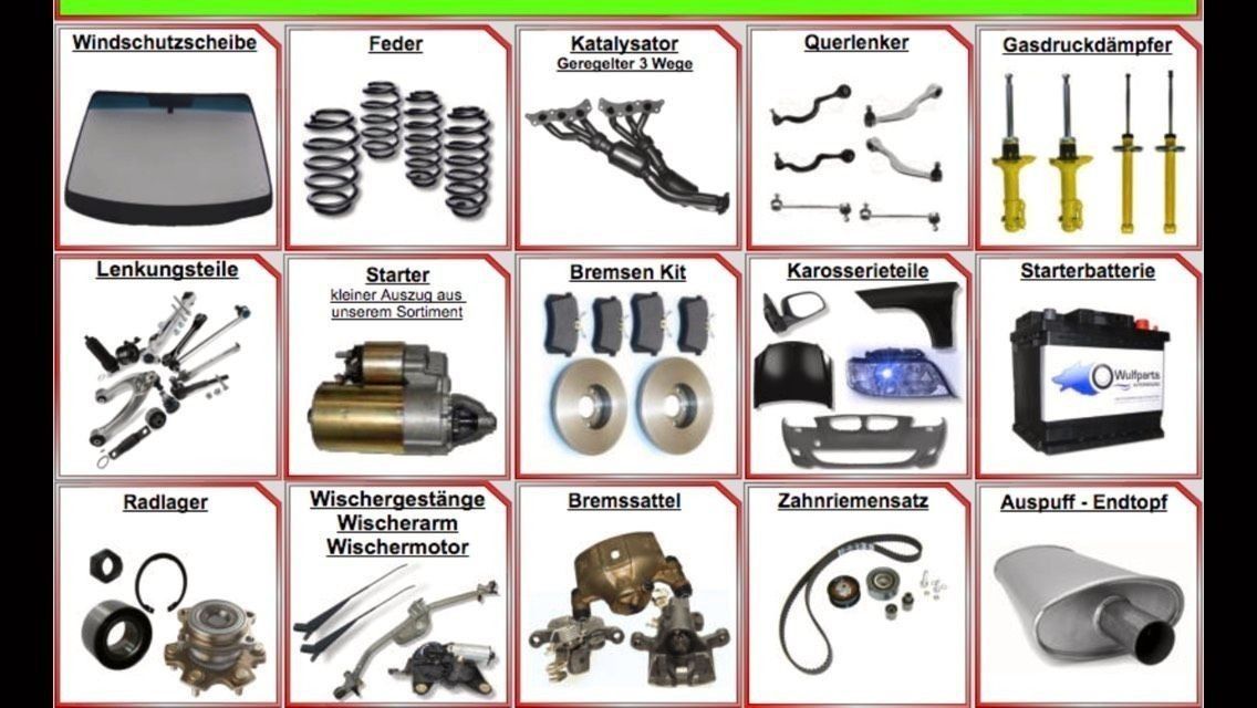 BMW F01 F02 F10 F20 E46 E60 E65 Ersatzteile Autoteile