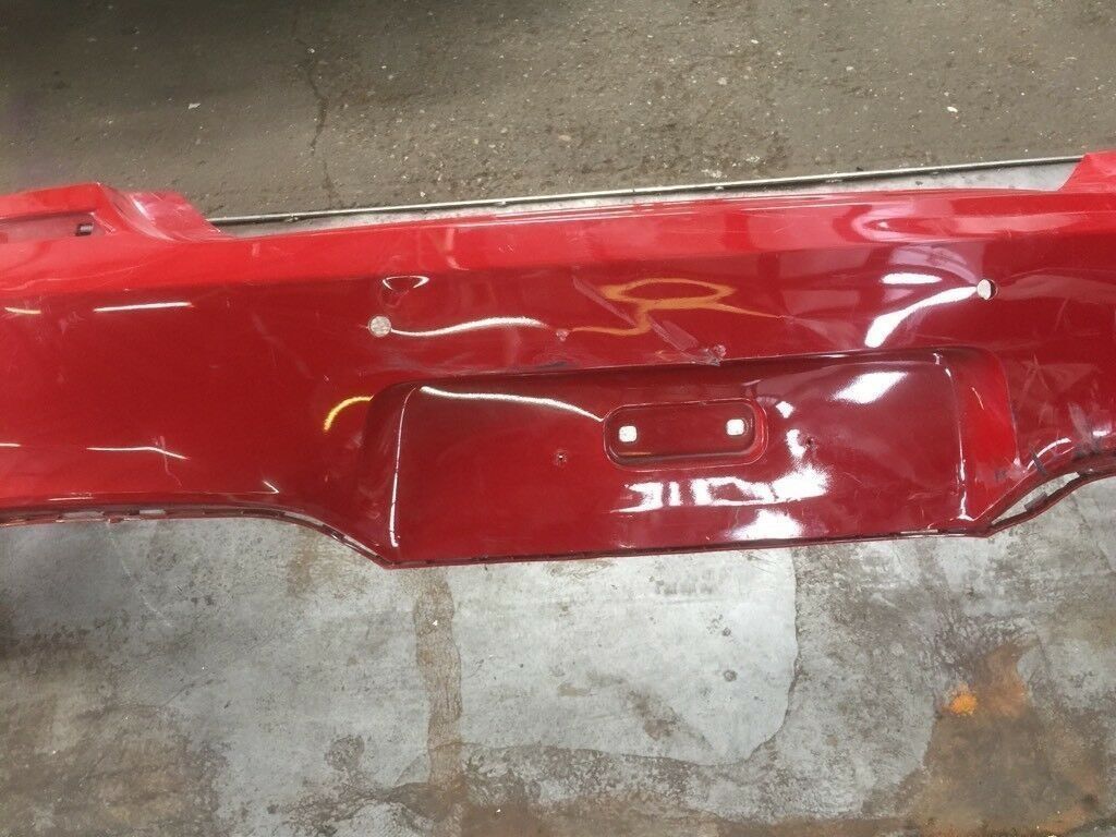 BMW original F12 F13 M Sport rear bumper in Melbourne red