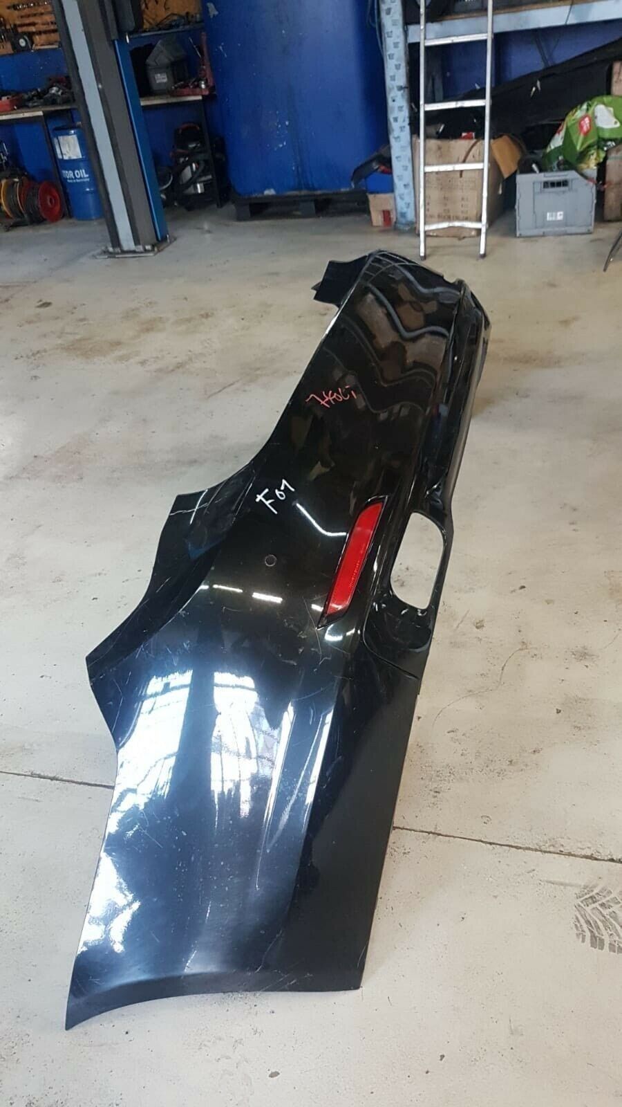 Original Heckstoßstange für BMW F01 Schwarz,mit PDC