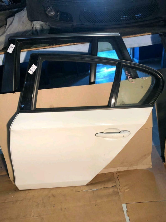 BMW Original E87 Rear Left Door Alpina White