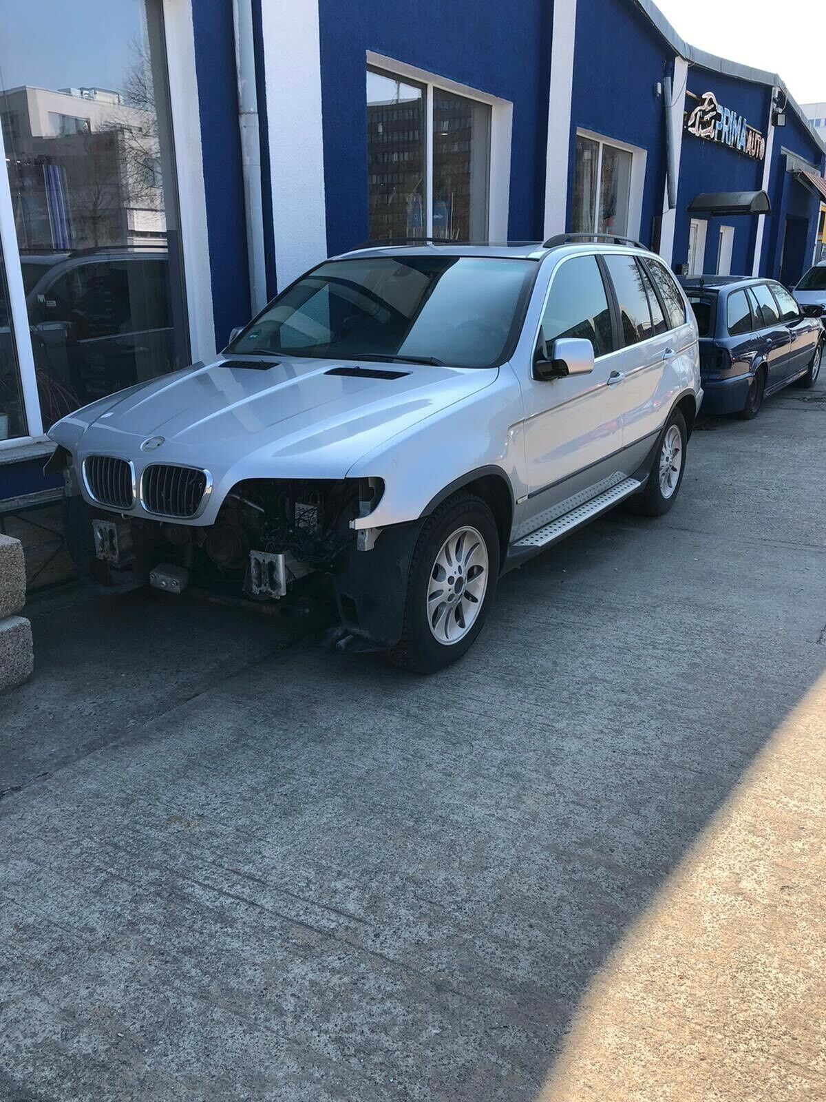 BMW X5 E53 VFL Silber Teilespender Schlachtfest