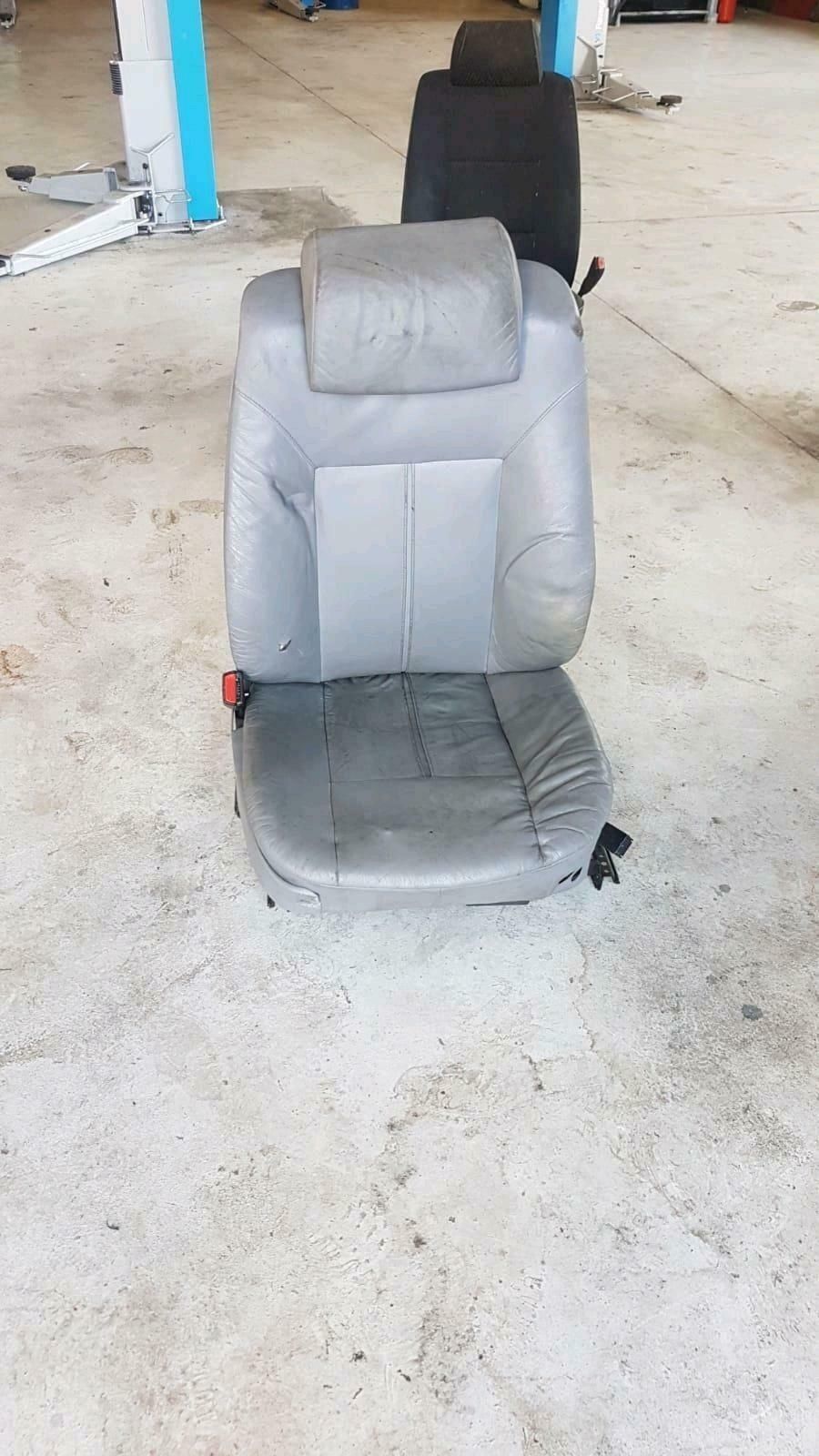 BMW Original E38 Driver's Side Electric Leather Seat Color Grey