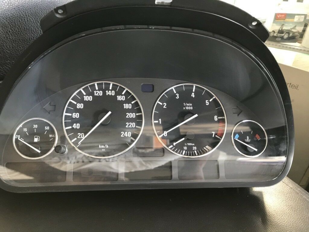 BMW Original E39 X5 E53 Sport Tachometer Mit Silberringe