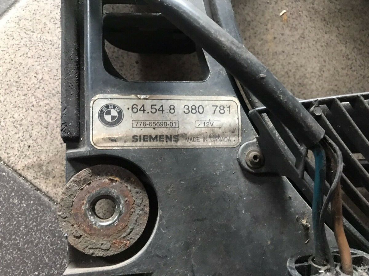 BMW Original5er E39 7er E38 Kühlerlüfter OE 8380781