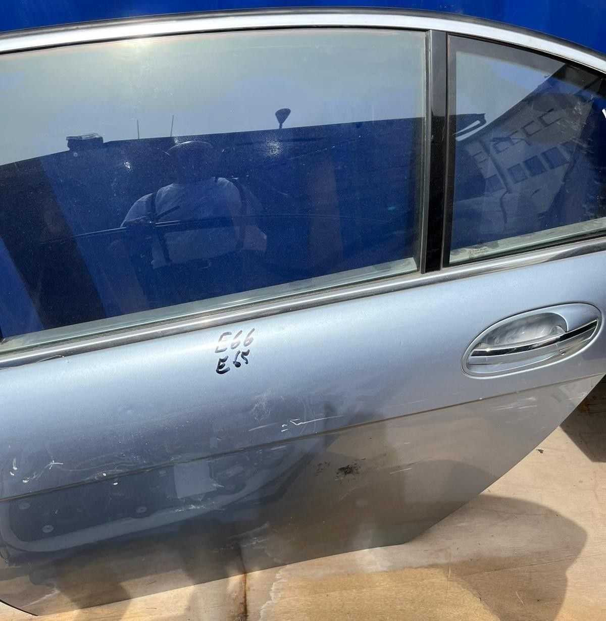 BMW car door E65 E66 rear left