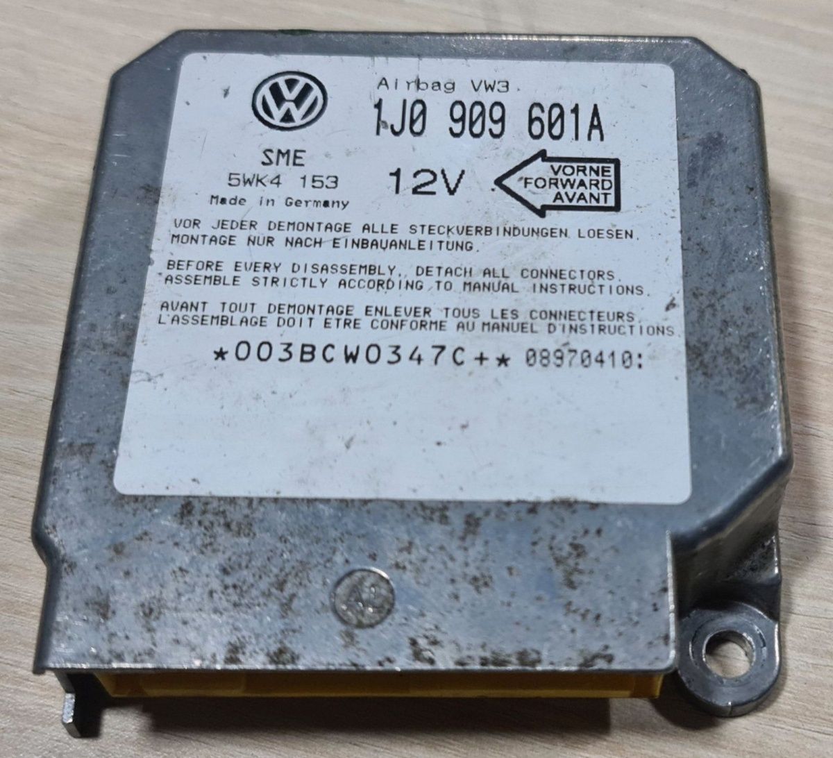 VW Passat control unit ABS sensor 1J0 909 601 A