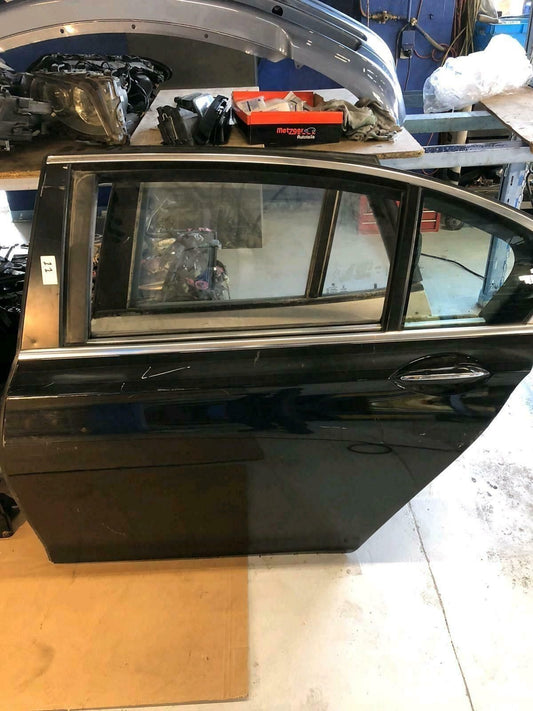 BMW original F01 rear door L color black sapphire