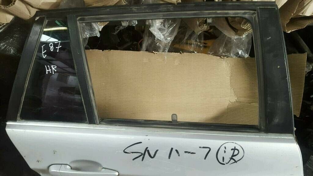 BMW Original E87 Rear Right Door Silver Complete with door handle