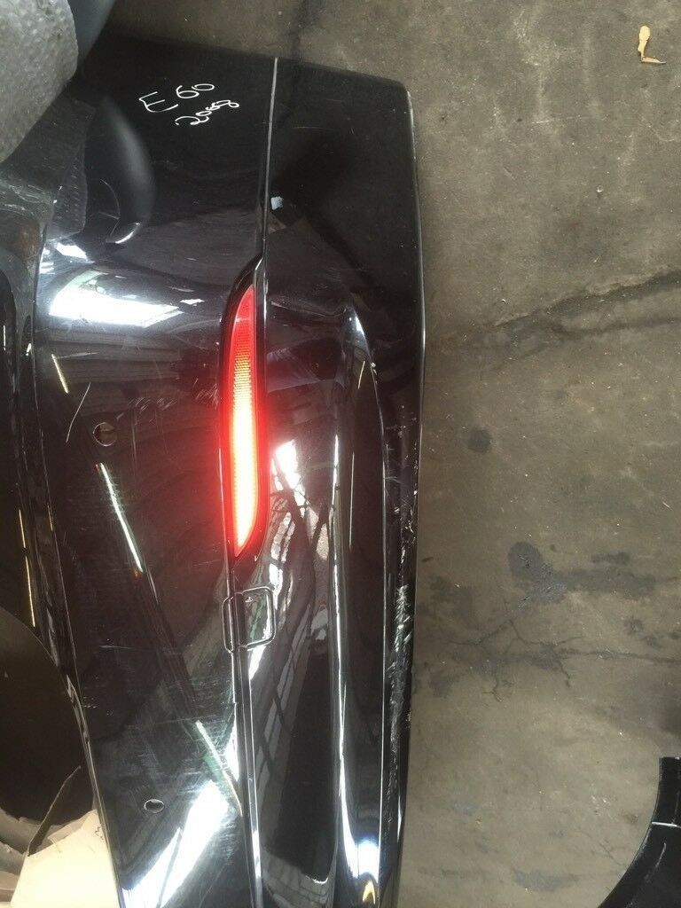 BMW original E60 rear bumper with PDC sensors