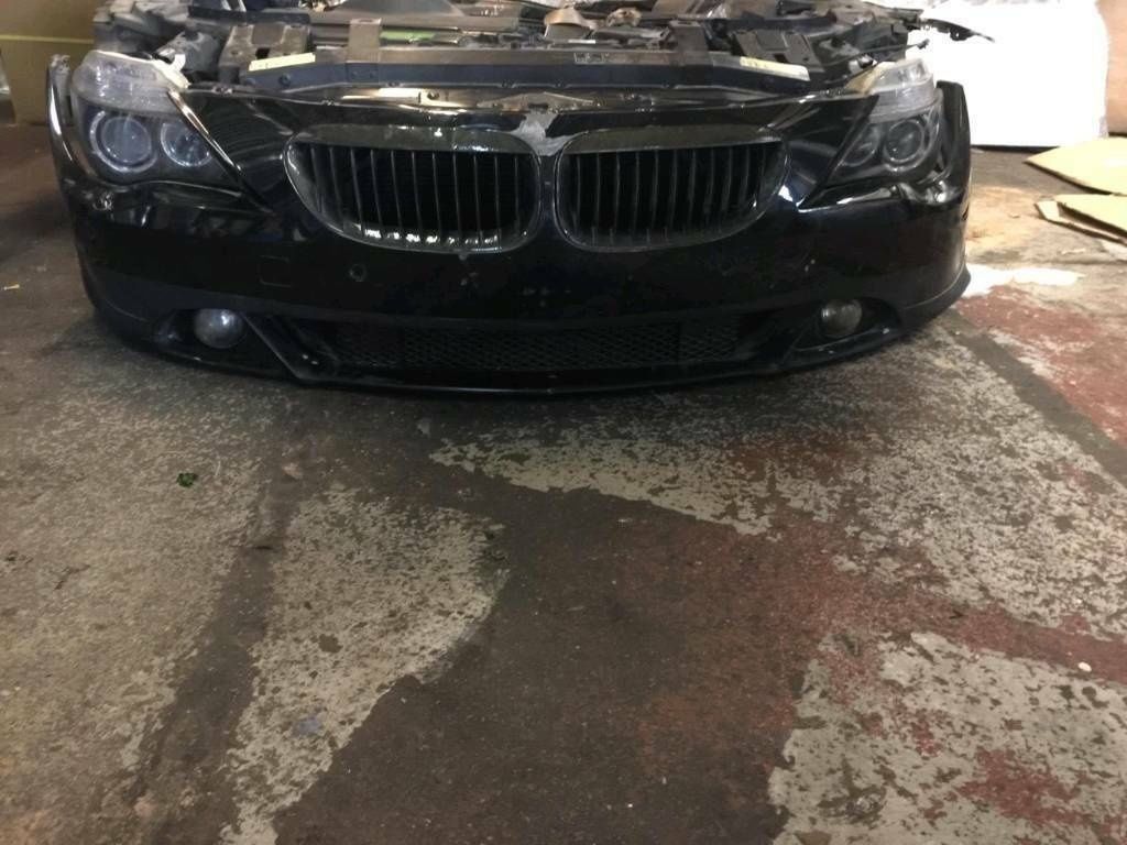 BMW Original E63 E64 Front Scheinwerfer Stoßstange Kühler Schürze