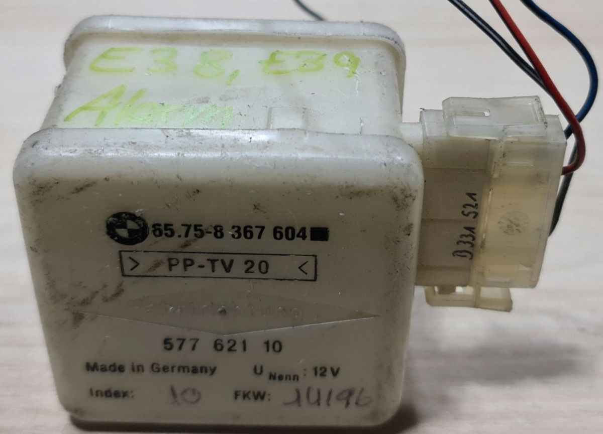 BMW original E38 E39 alarm system control unit part number: 8367604