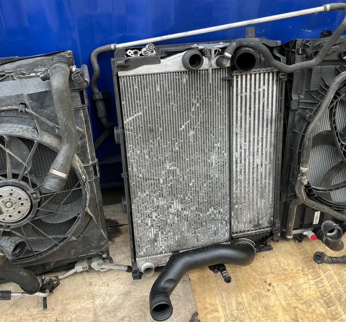 BMW water cooler diesel E60 E65 E87 E90 F10 F11 radiator package