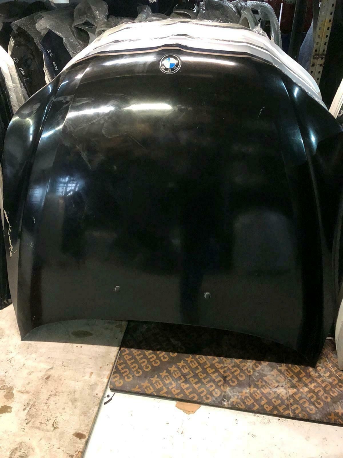 BMW Original E60 E61 Aluminium Motorhaube komplett in Schwarz