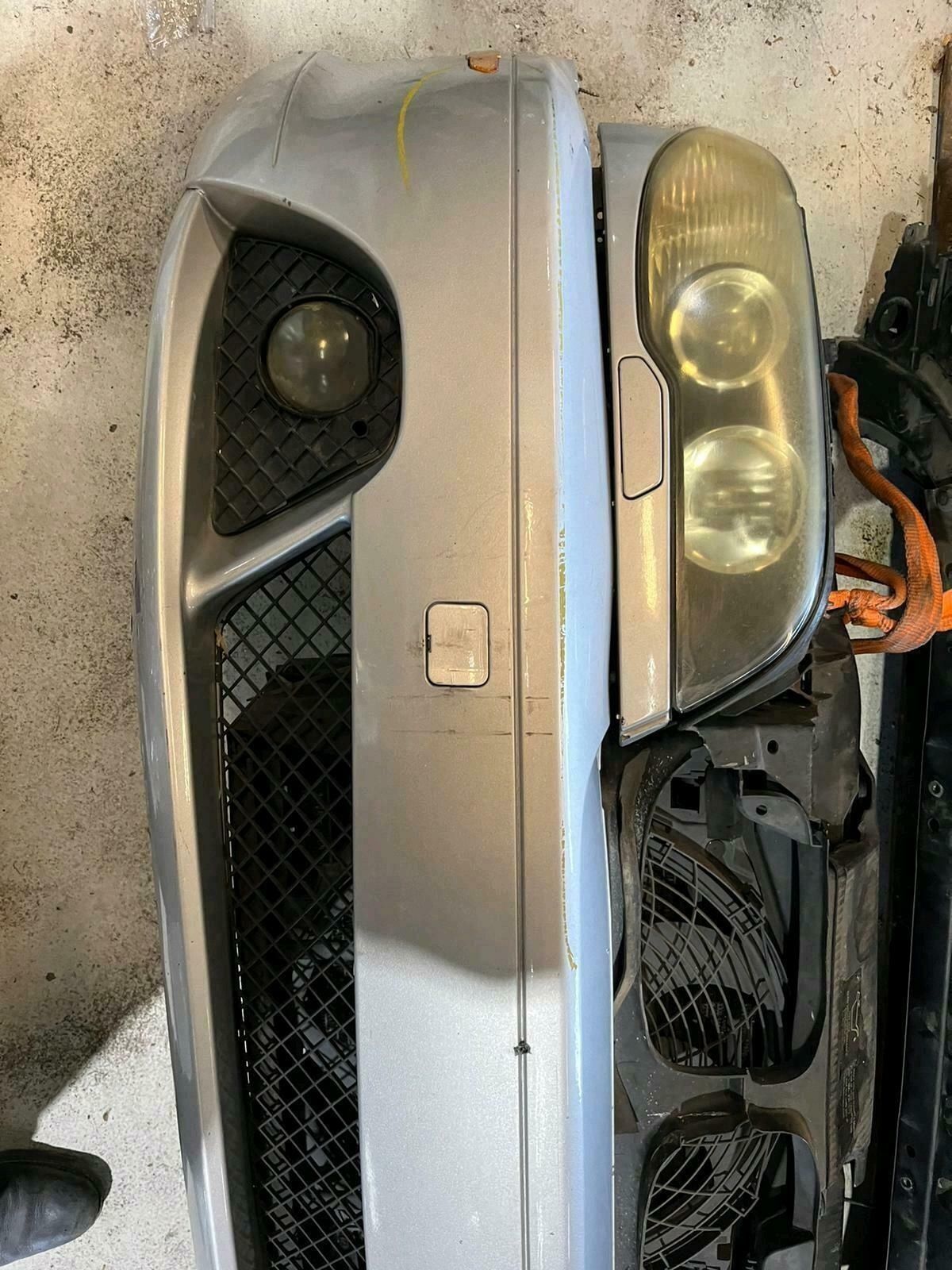 BMW E46 Coupe Cabrio FL  Stoßstange Kühler Scheinwerfer Halogen