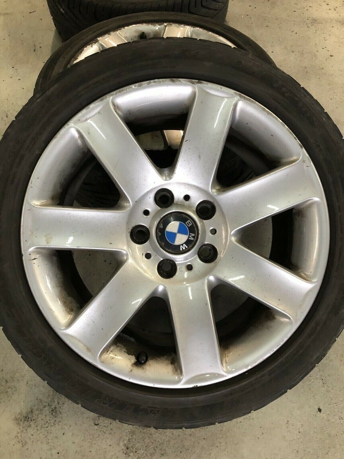 BMW summer tires and aluminum rims 225/45ZR17 94W