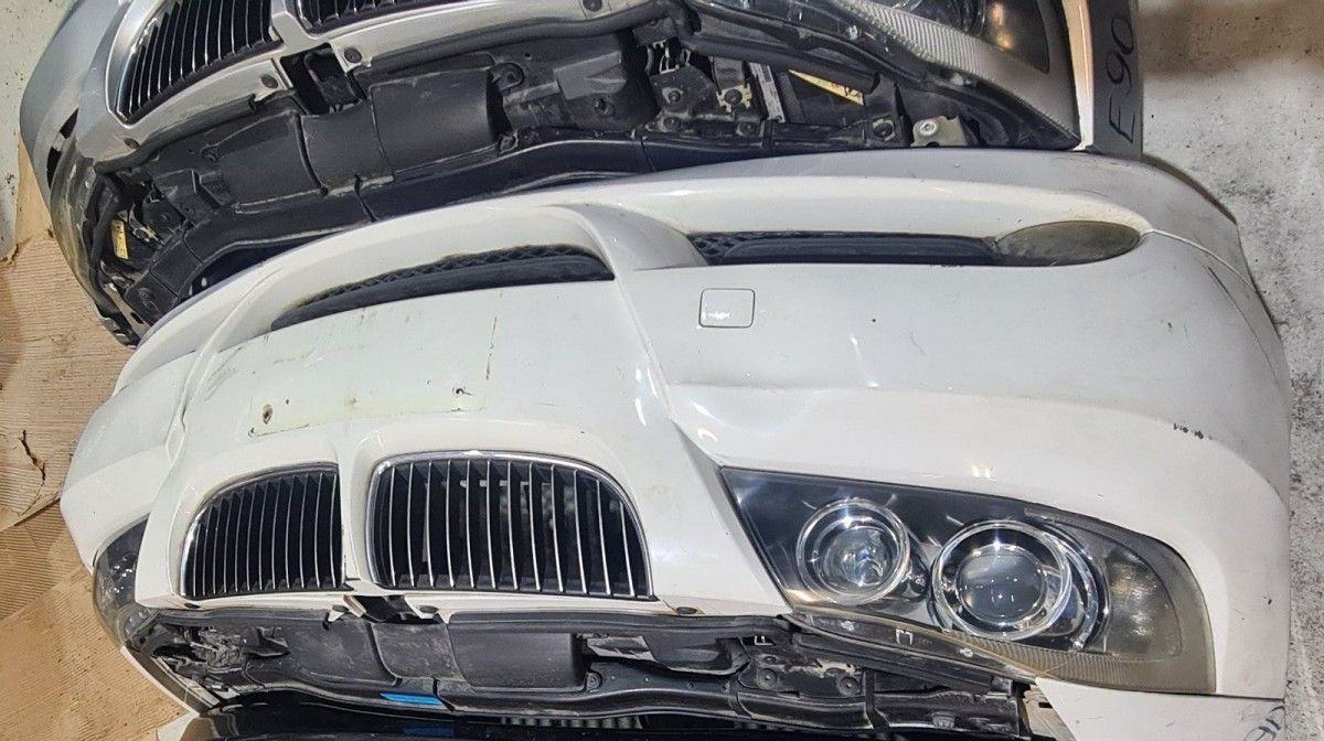 BMW Original E90 E91 Xenon Front Stoßstange Scheinwerfer Kühler