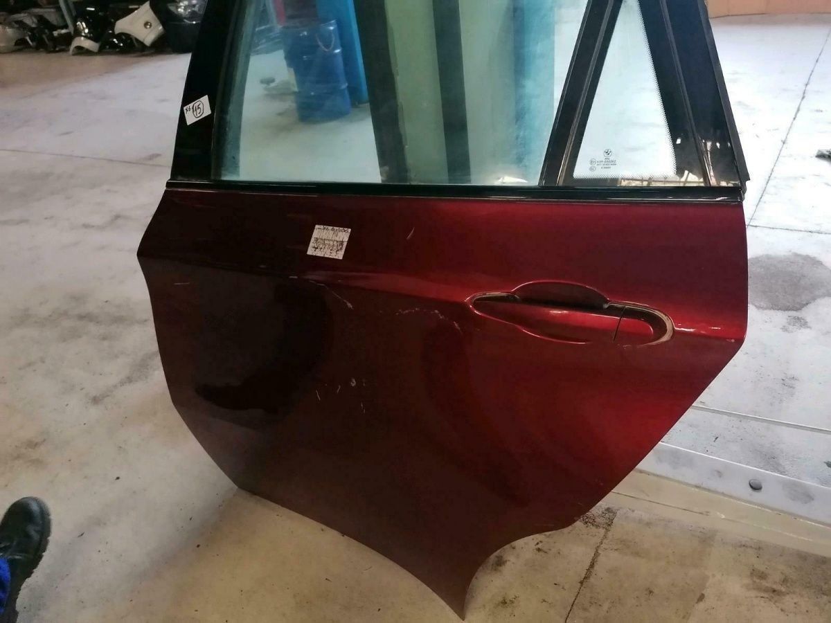 BMW original X6 rear left door in good condition, Nu.15 bearing 2