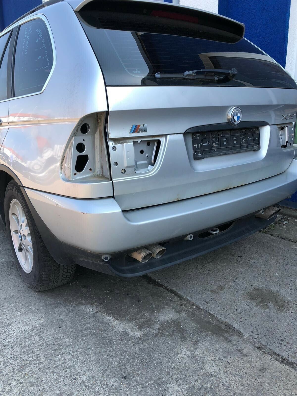 BMW X5 E53 VFL Silber Teilespender Schlachtfest