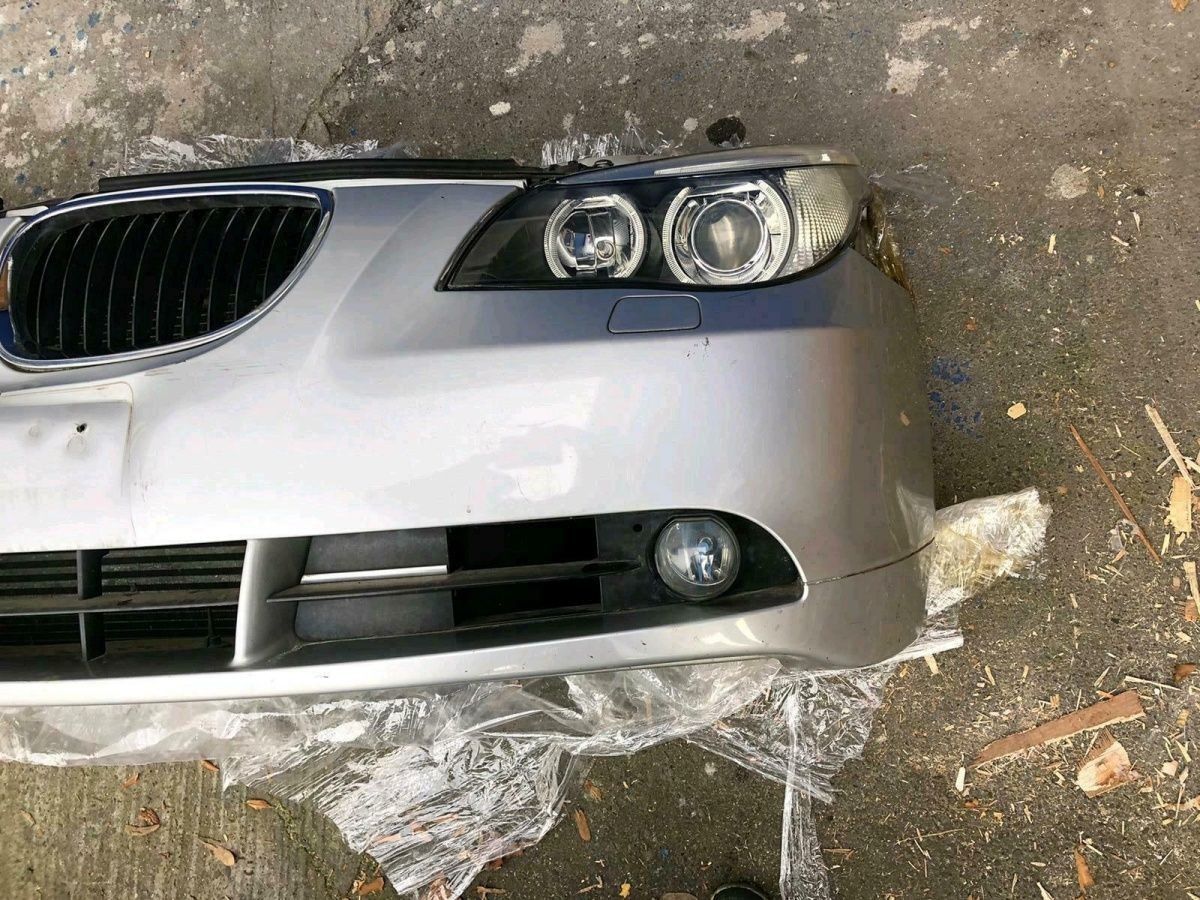 BMW E60 E61 Vor Facelift Xenon Scheinwerfer Stoßstange Kühler