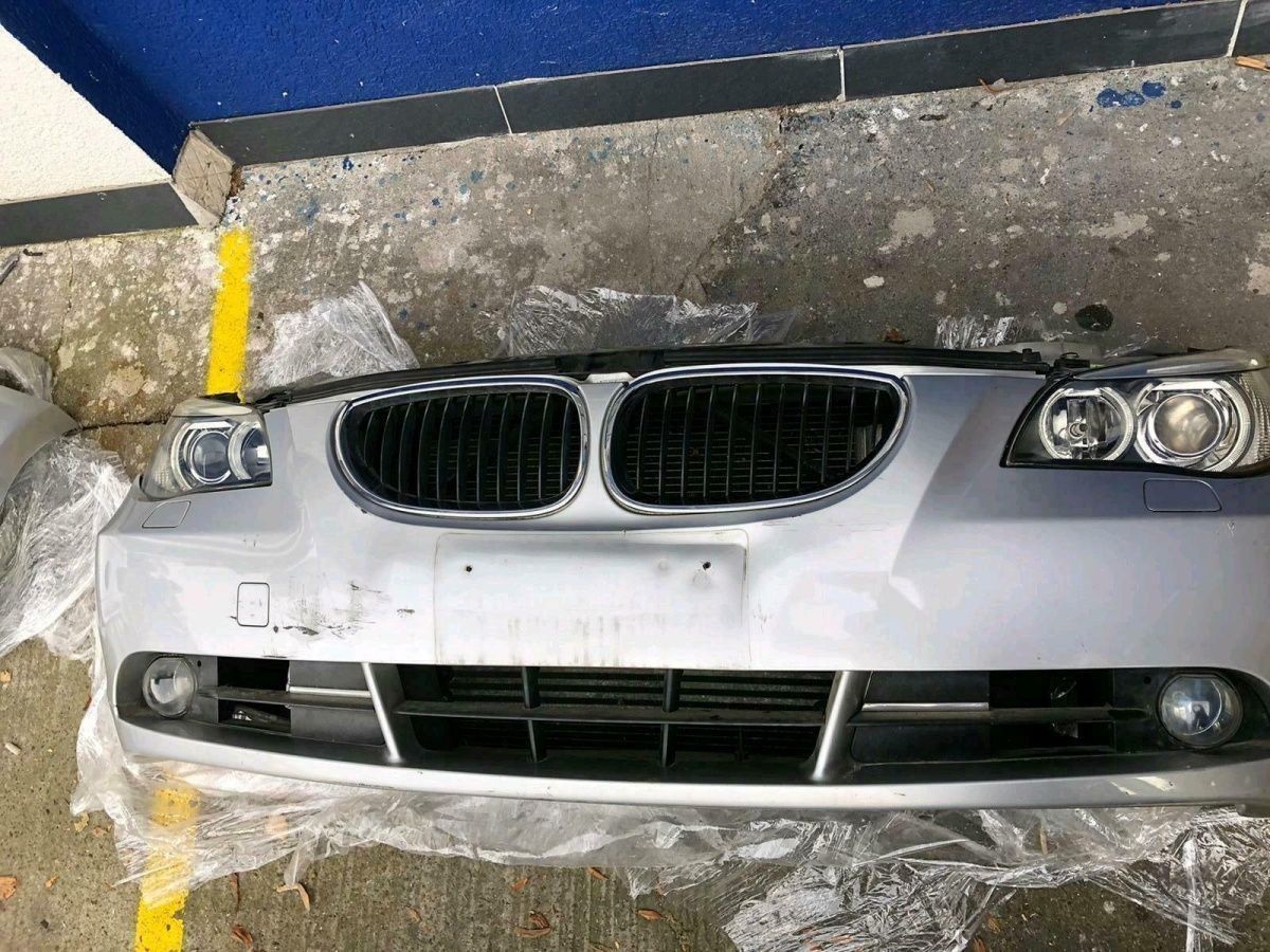 BMW E60 E61 Vor Facelift Xenon Scheinwerfer Stoßstange Kühler