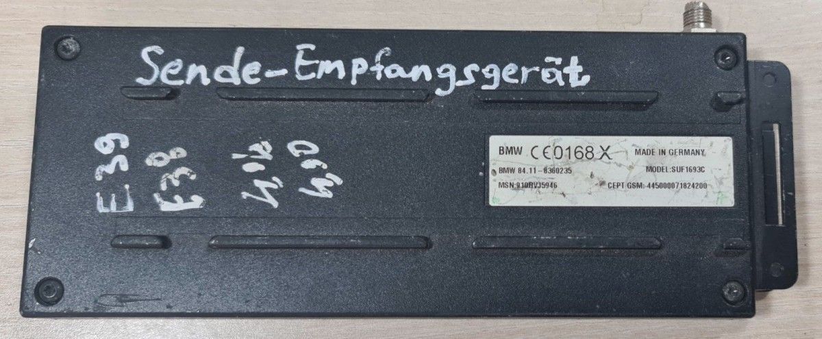 Original BMW E38 E39 Steuergerät Sender Empfangsgerät