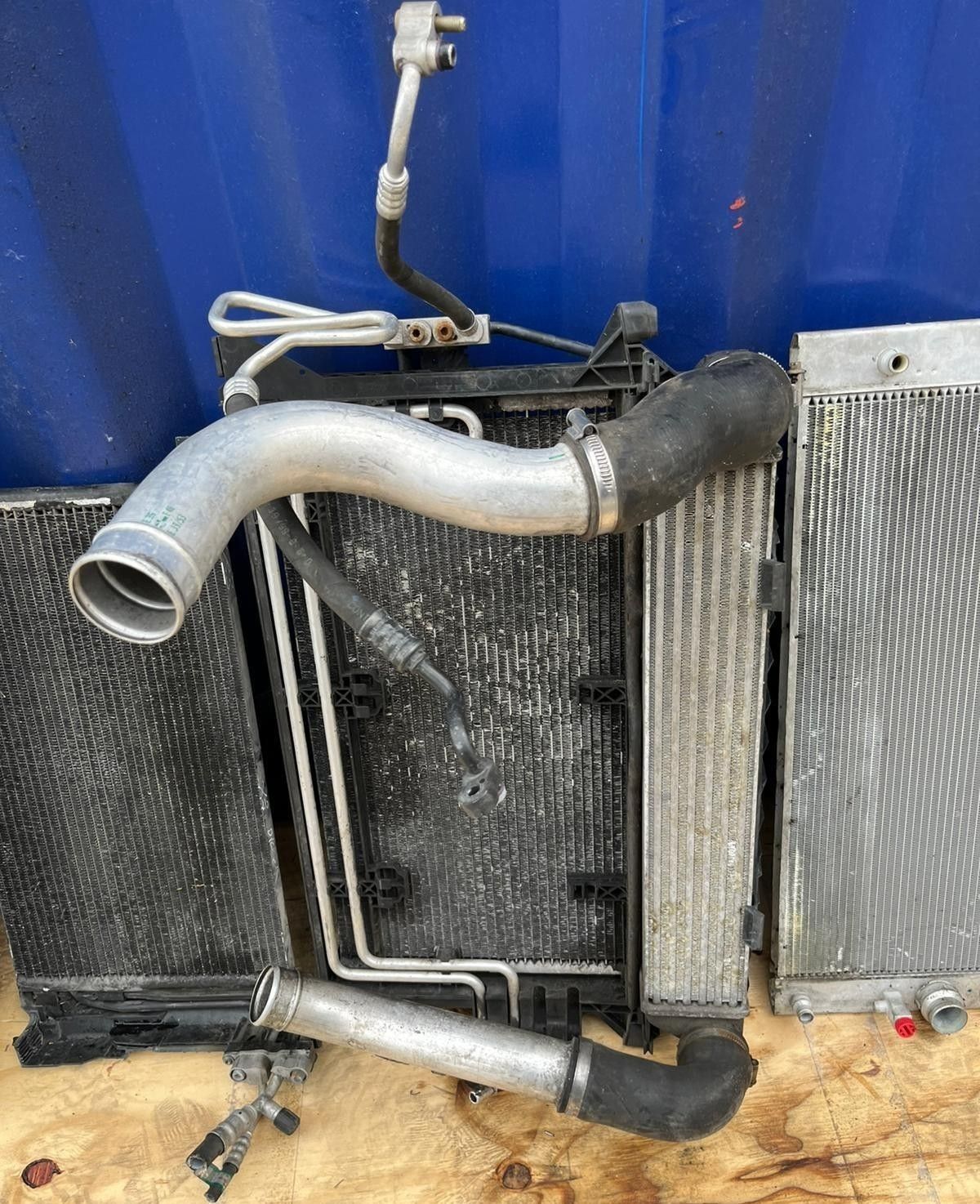 BMW water cooler diesel E60 E65 E87 E90 F10 F11 radiator package