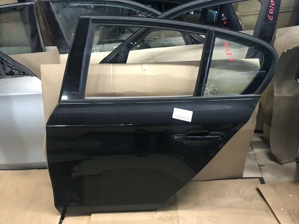 BMW Original E87/ E88 Hinten L Tür/ Schwarz, Komplett,Top Zustand