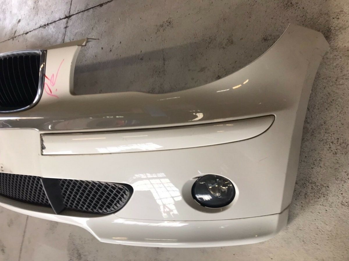 BMW original E87 VFL bumper trim white