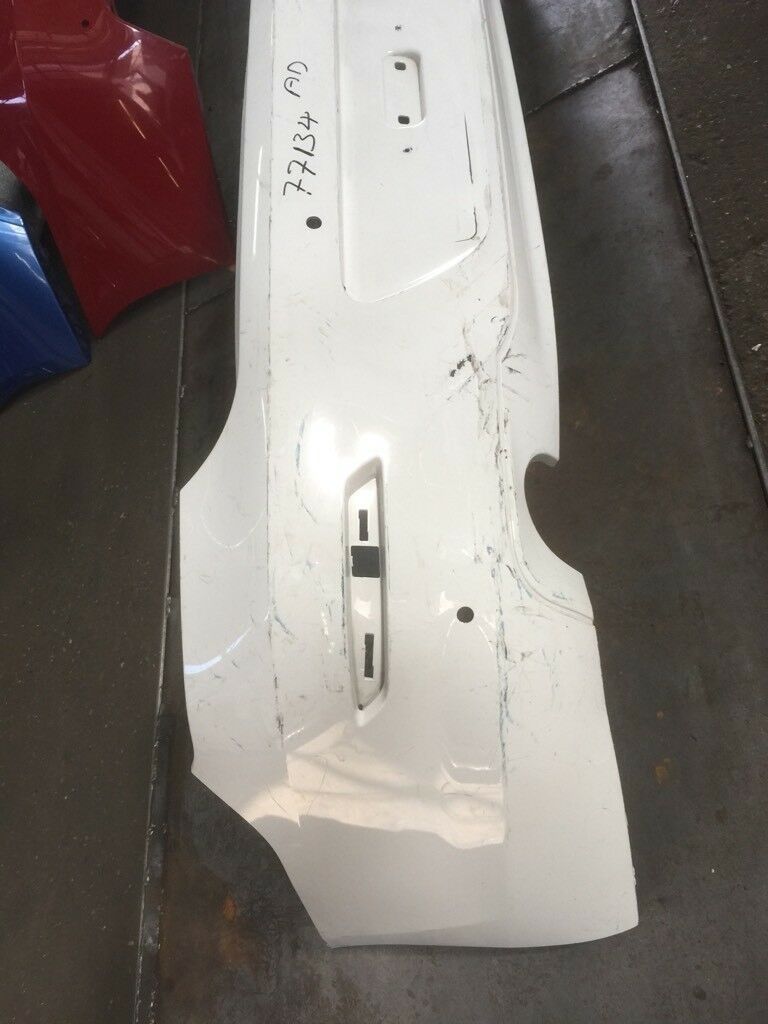 BMW original F12 F13 rear bumper in Alpinaweß 7261540